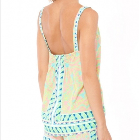 HALE Bob MARYAM CREPE DE CHINE TOP - Picture 2 of 7